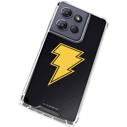 DC Comics Black Adam Classic Logo Moto G Play 5G (2025) Clear Case